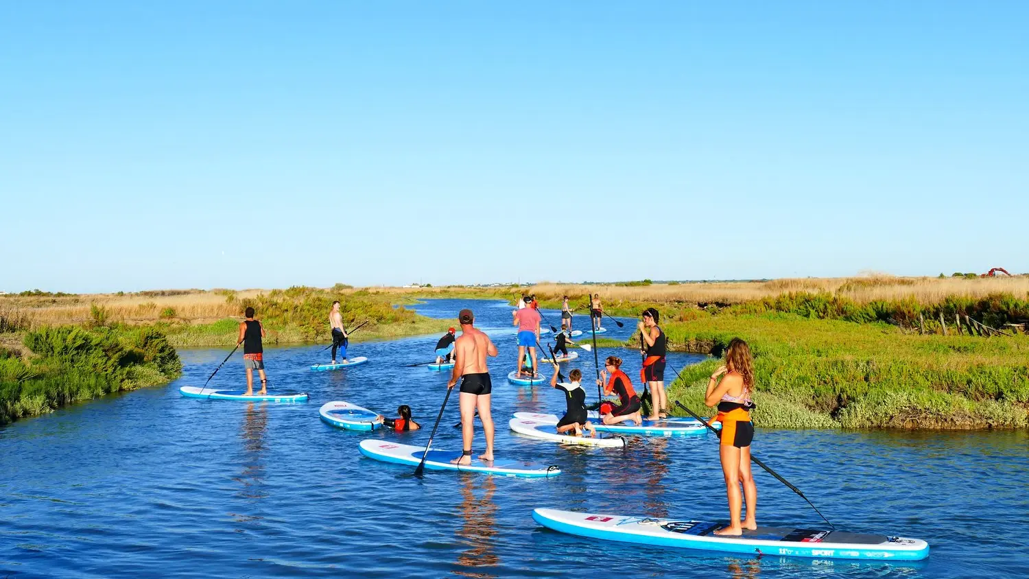 SUP Randonnée en stand up paddle dans les marais - Ile de Ré