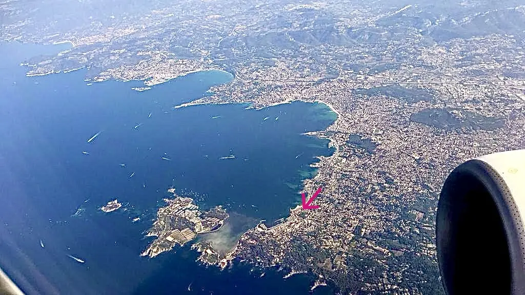 Le Brusc un paradis - l'appartement se trouve ici -->