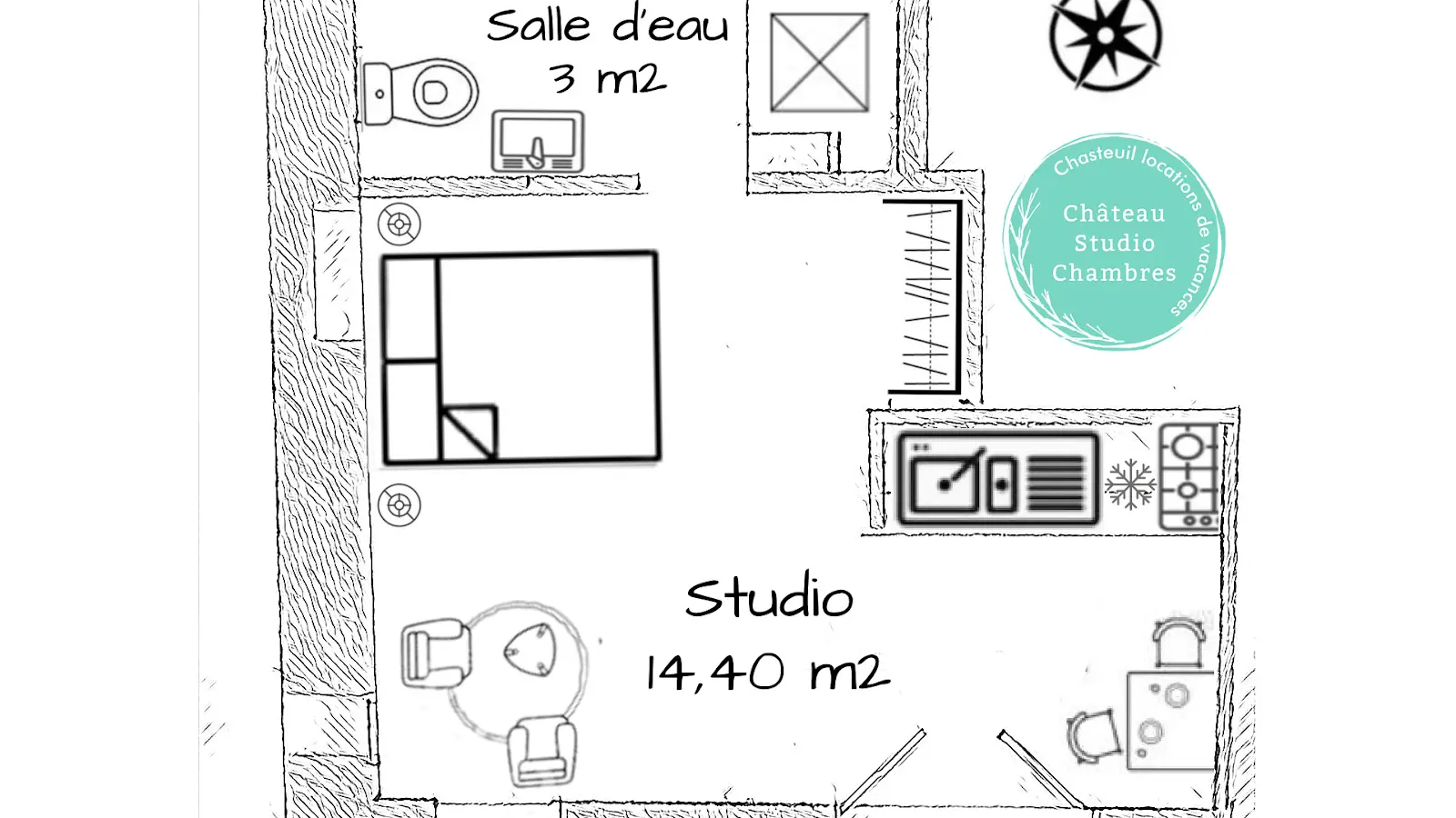 Plan du studio