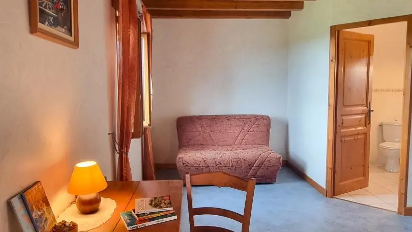 Chambre Au village : 1x140 et 1x90 (avec un BZ en appoint).