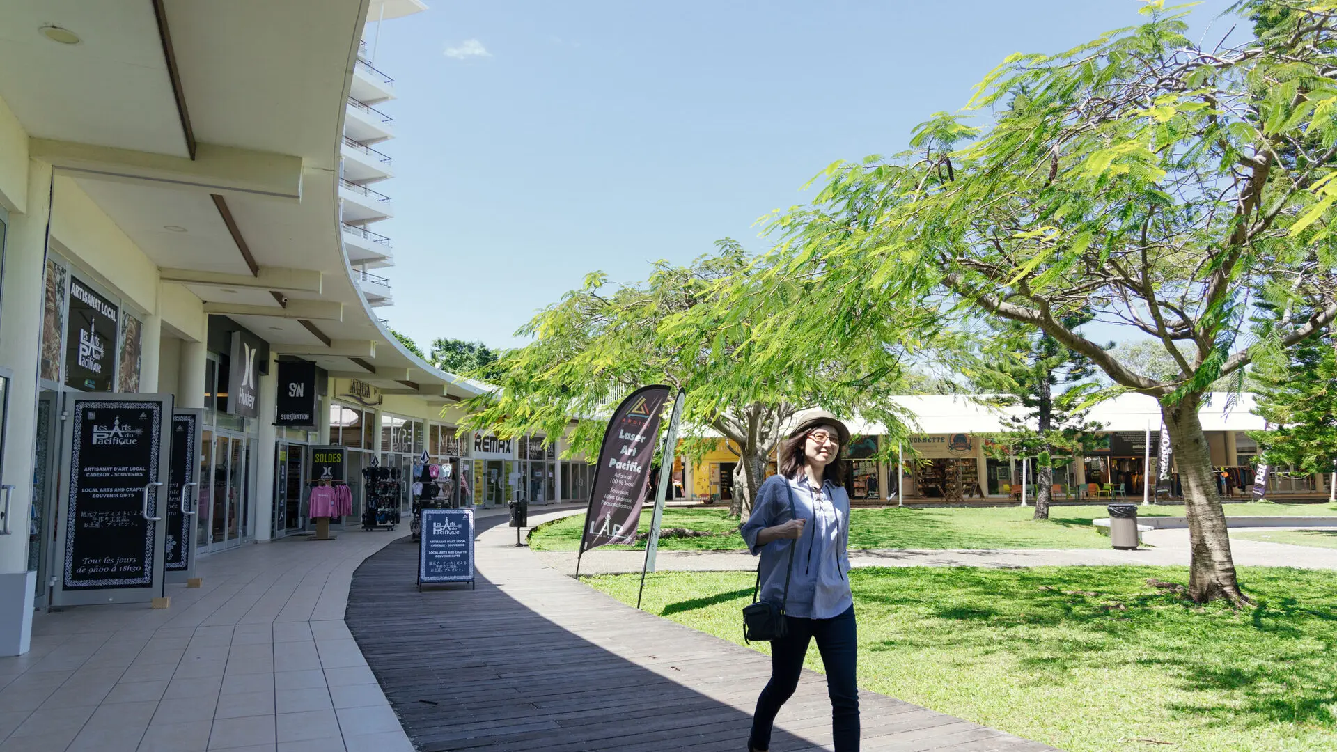 La Promenade complex at Anse-Vata