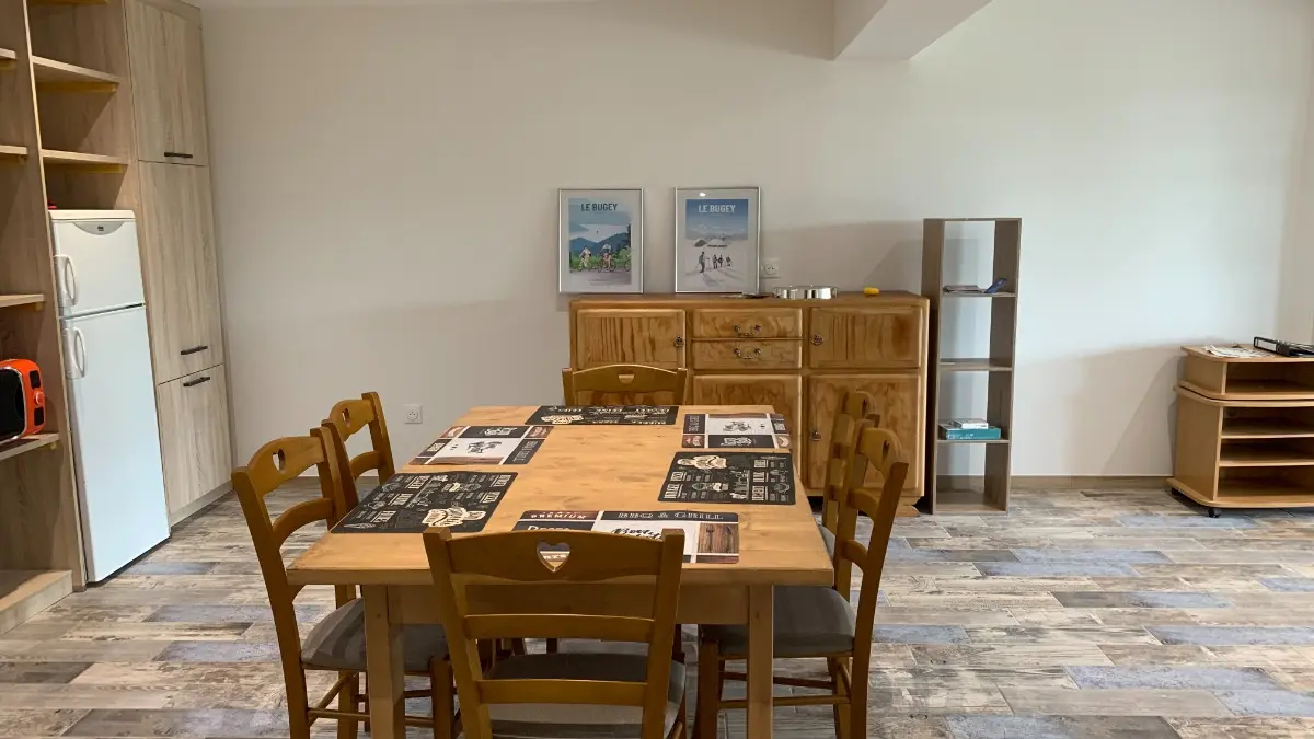 Gîte de Chassin - salle à manger