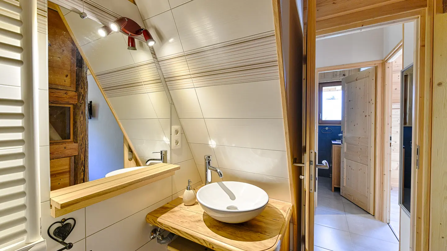 Salle d'eau attenante à la chambre master