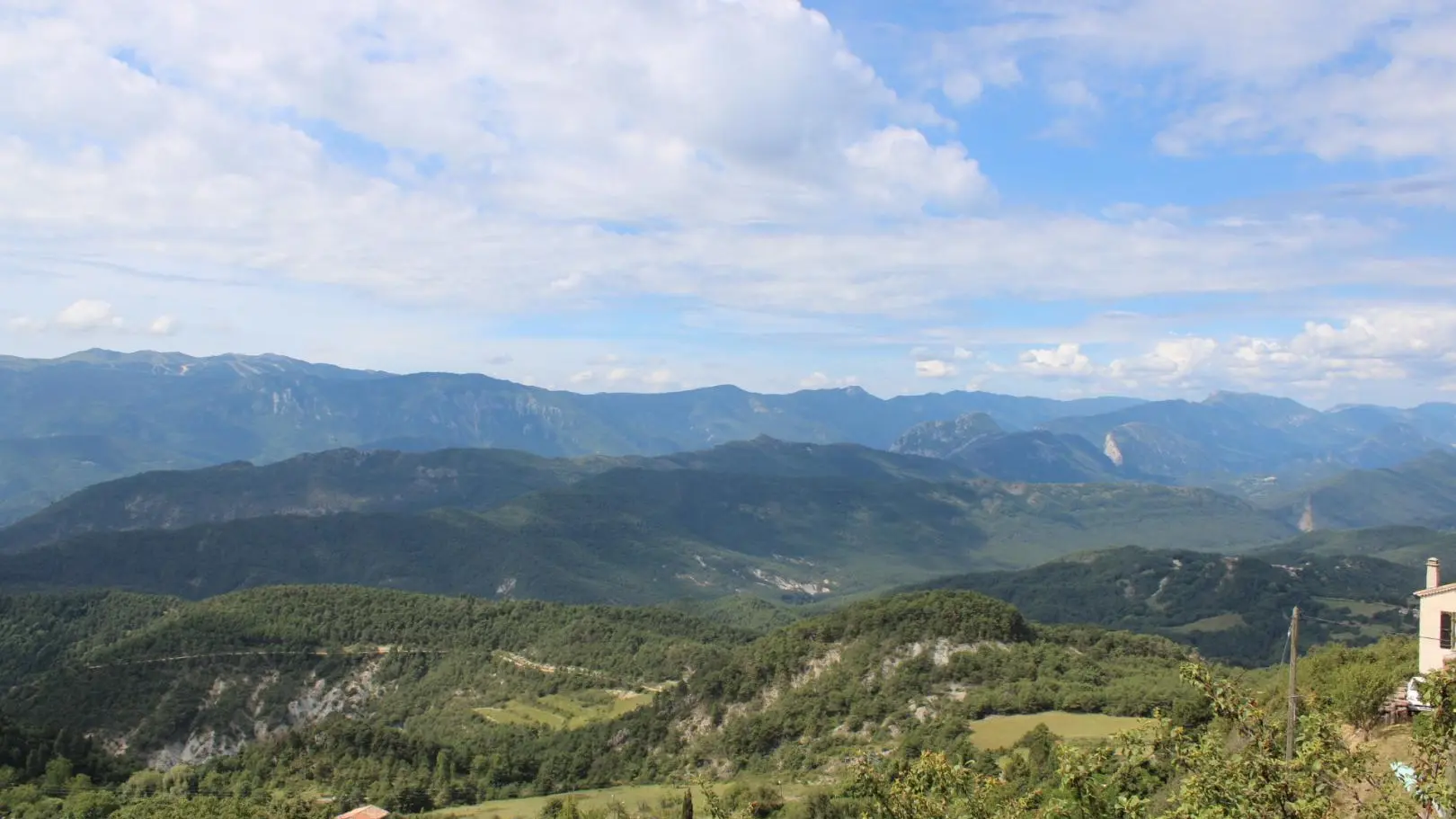 La Bastide du Rousset-Vue-Ascros-Gîtes de France des Alpes-Maritimes