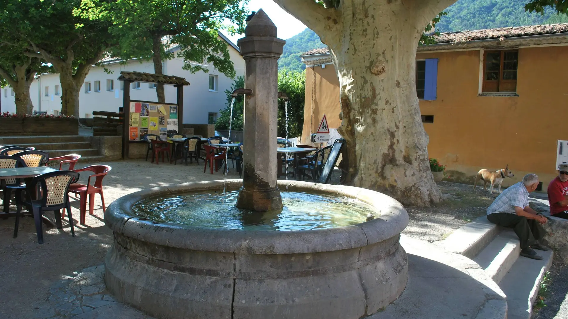 La Fontaine du village d'Orpierre