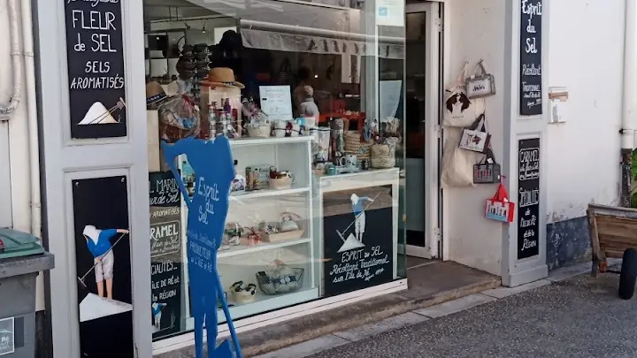 La boutique Esprit du Sel du Bois-Plage