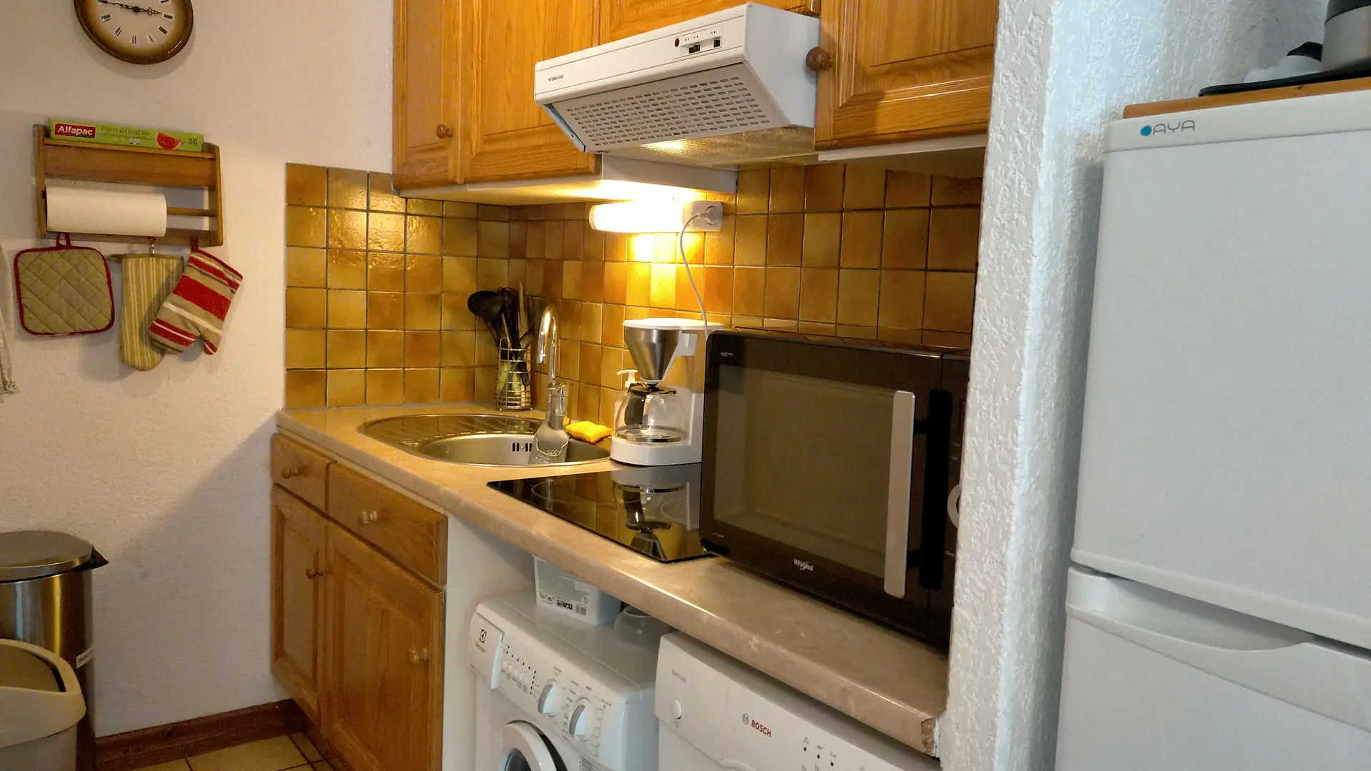Kitchenette toute équipée