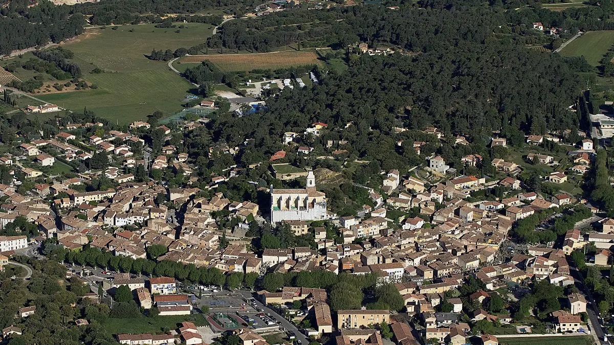 Vol en ULM dans les Dentelles de Montmirail