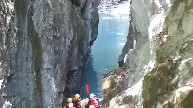 Rafting dans les gorges des Tines à 1,5km du gîte