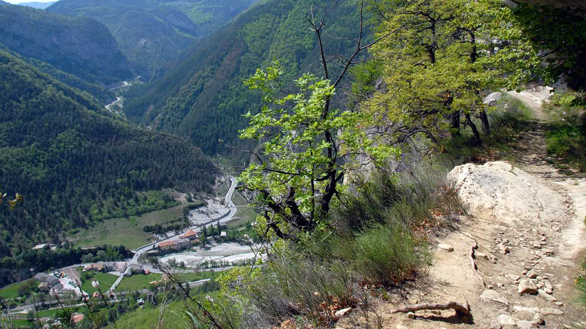 Le sentier des grès d'Annot