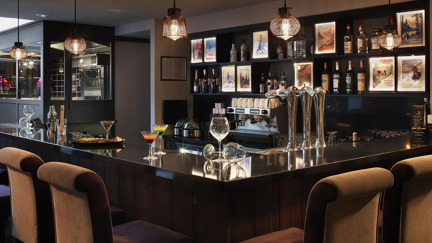 Chalet Hôtel le Prieuré Bar