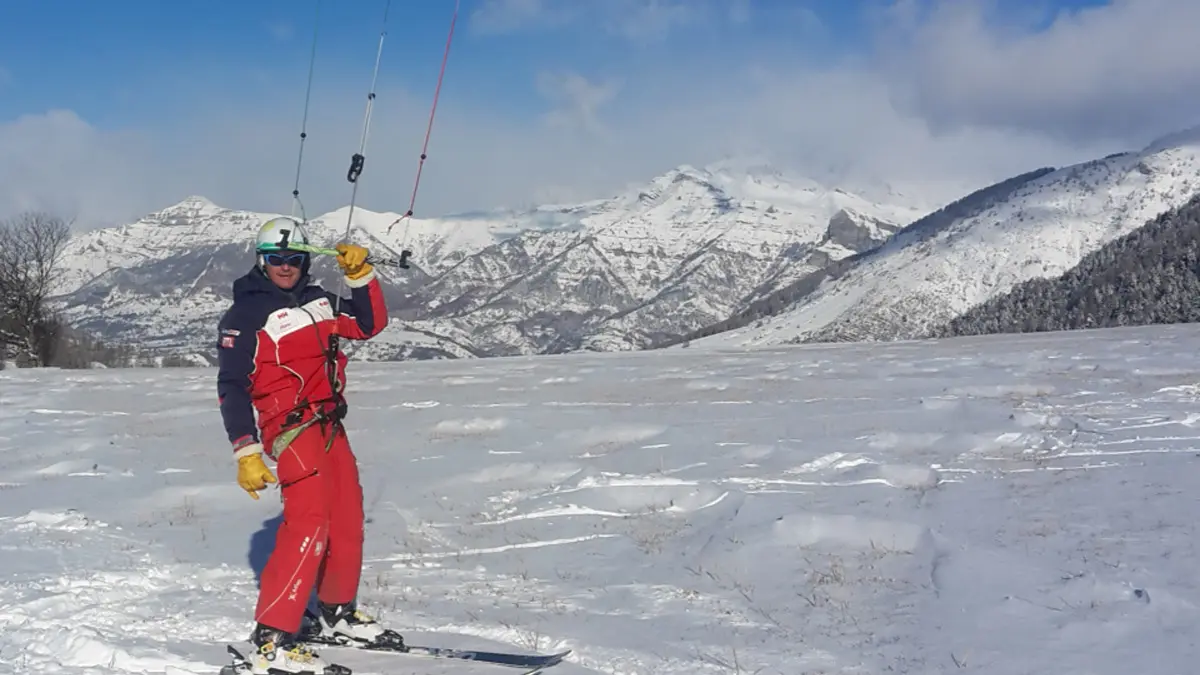 Ecole Snowkite Champsaur