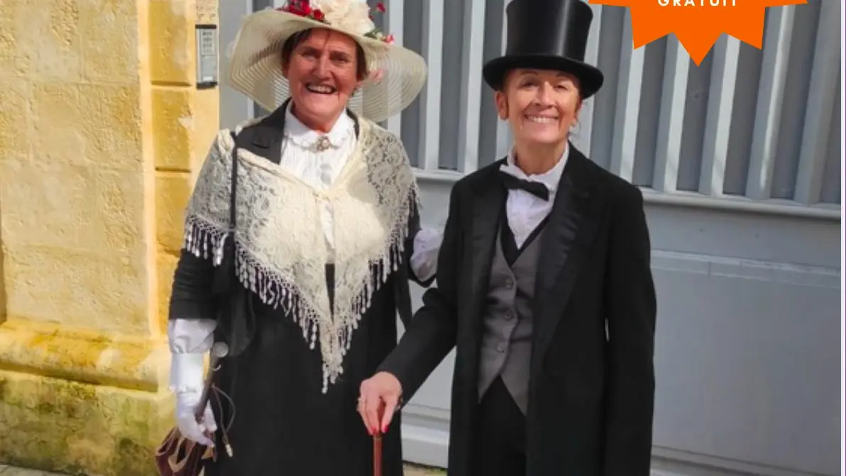 Kostümierte Führung, zur Entdeckung von Saint-Martin-de-Ré Anfang des 20.