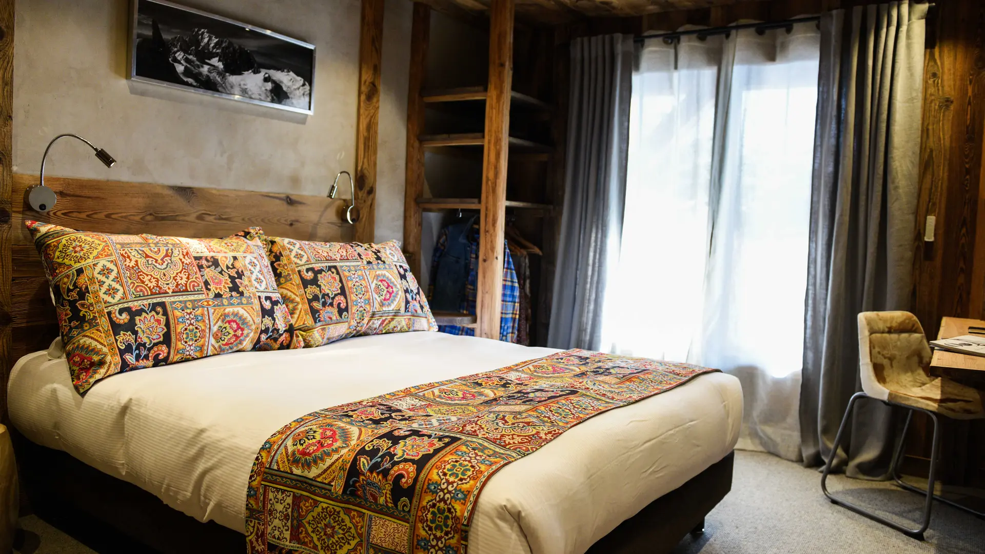 chalet la ferme d'Estelle chambre double