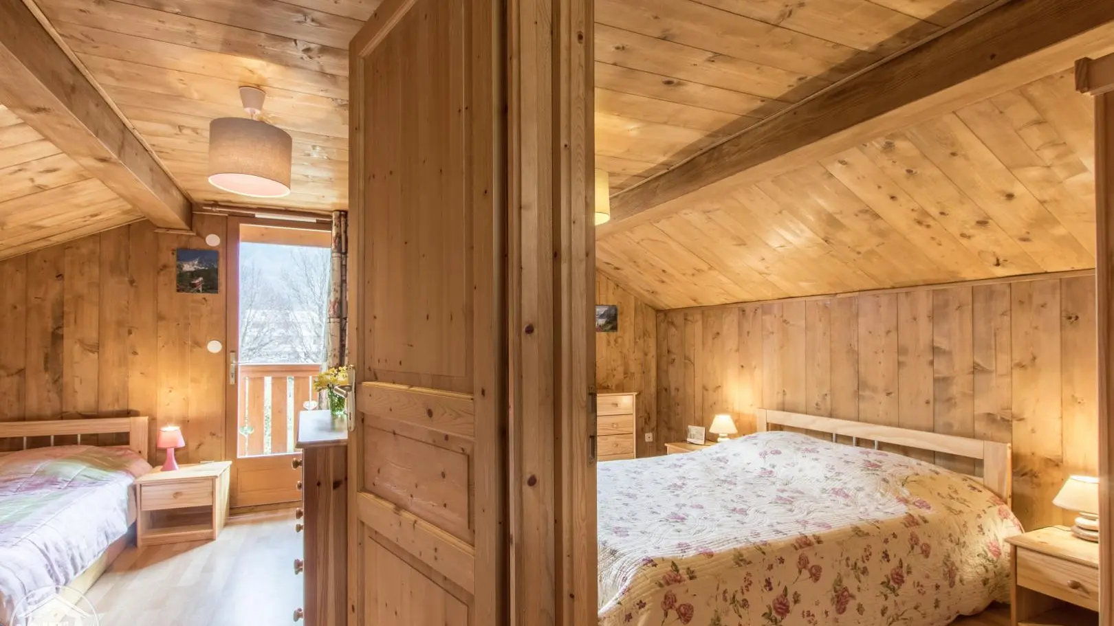 A l'étage ,les 2 chambres