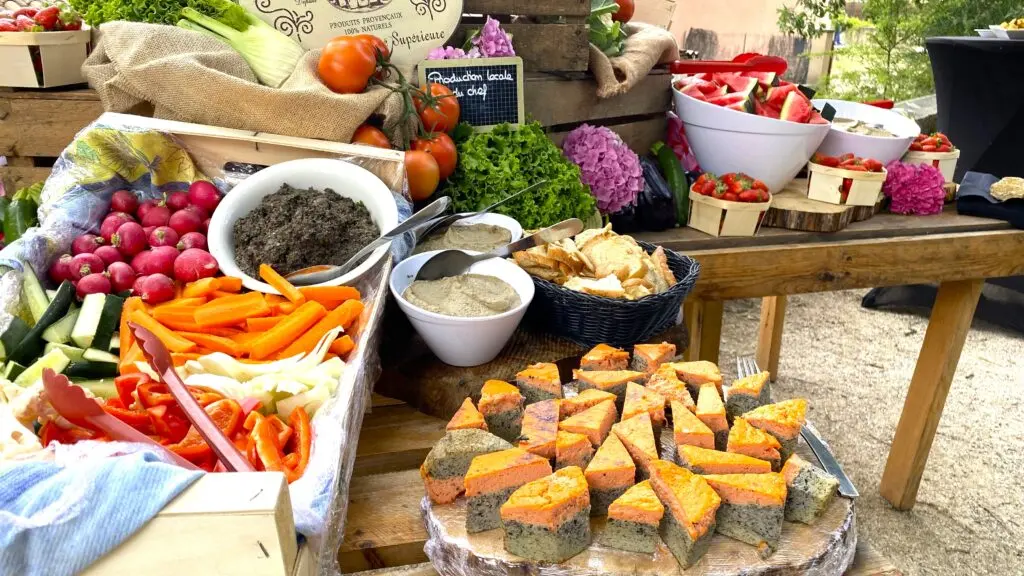 Buffets privatifs à la demande