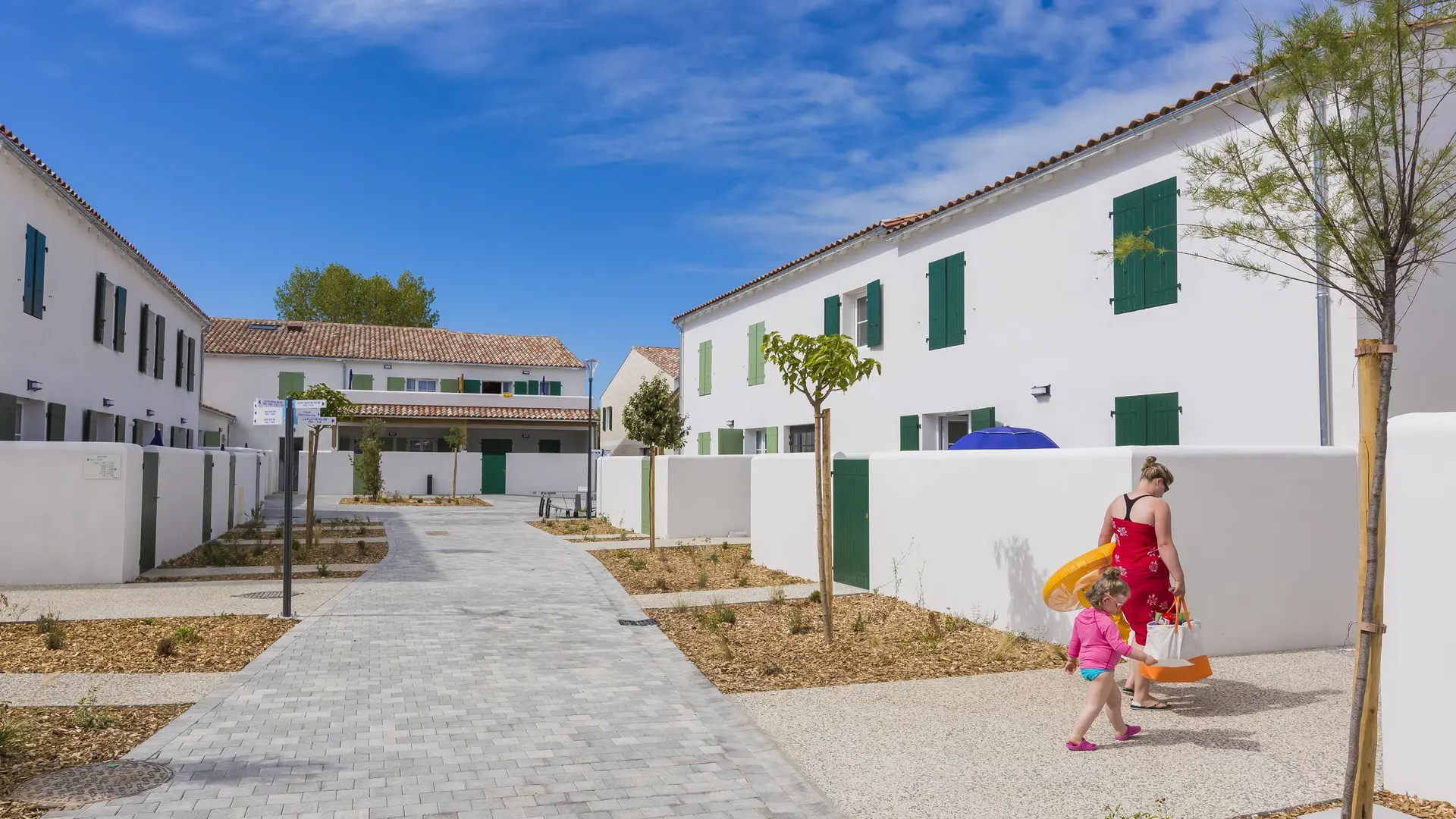 Allée de la résidence