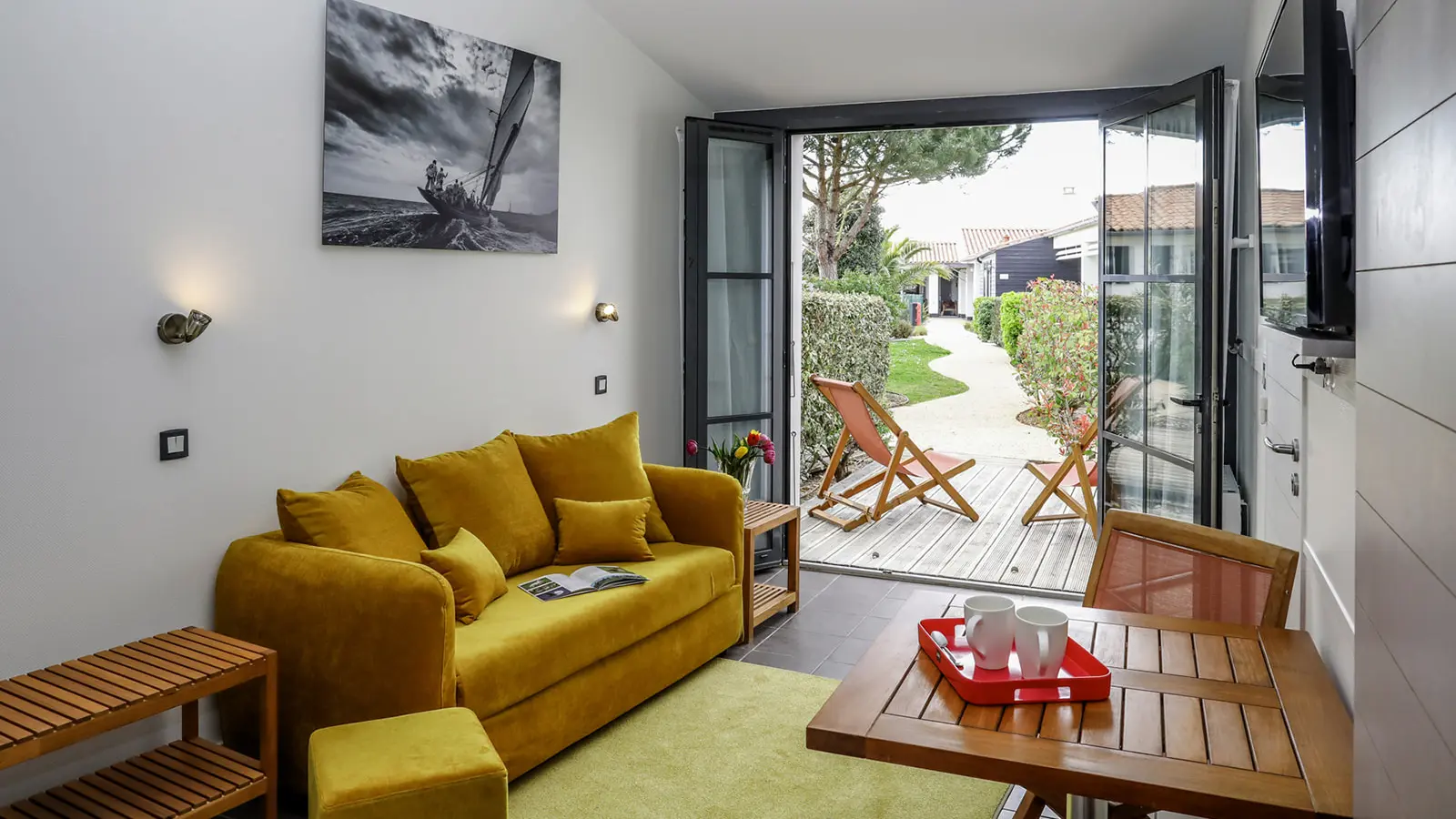 Salon de la suite « Côté jardin »