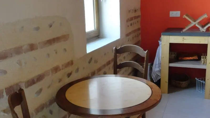 Ferme Passion Chambre Bugey - Espace séjour