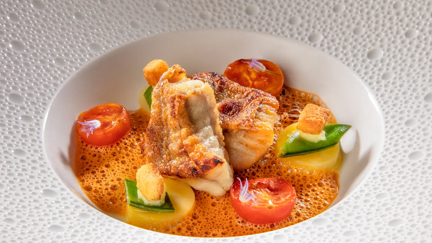 Rouget façon Boullabaisse