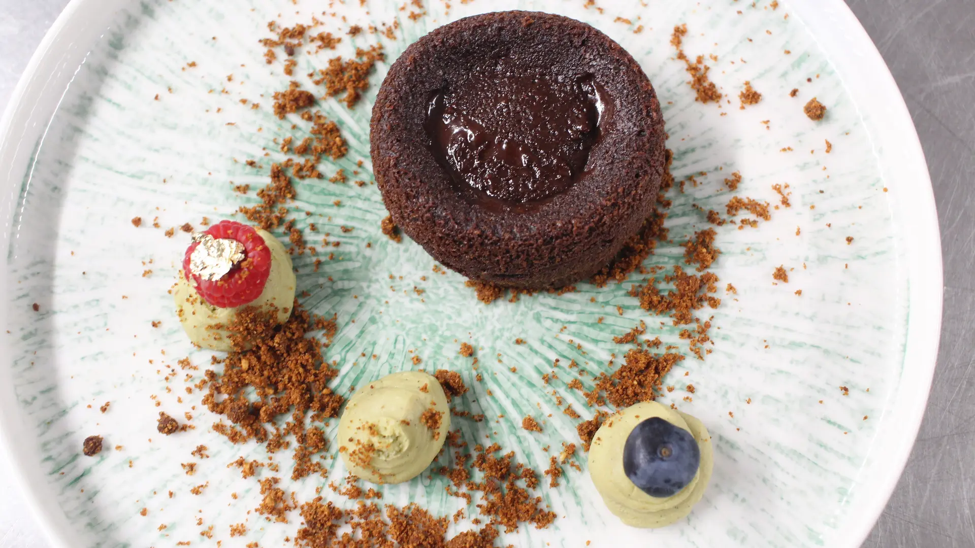 FONDANT CHOCOLAT CONFITURE DE LAIT