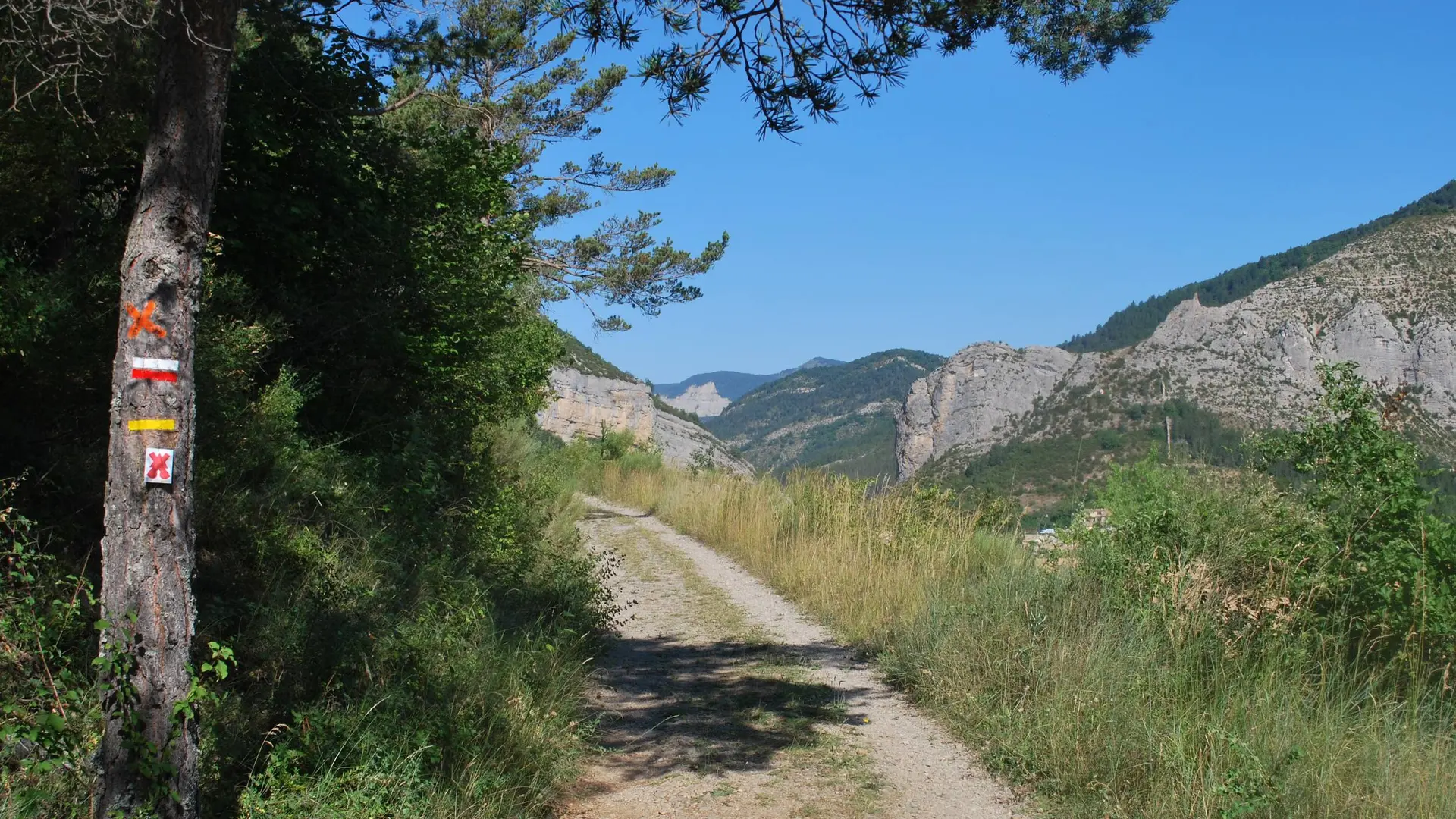 Paisible itinéraire en balcon
