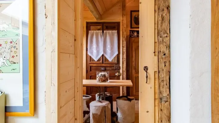 Accès direct cuisine/chambre