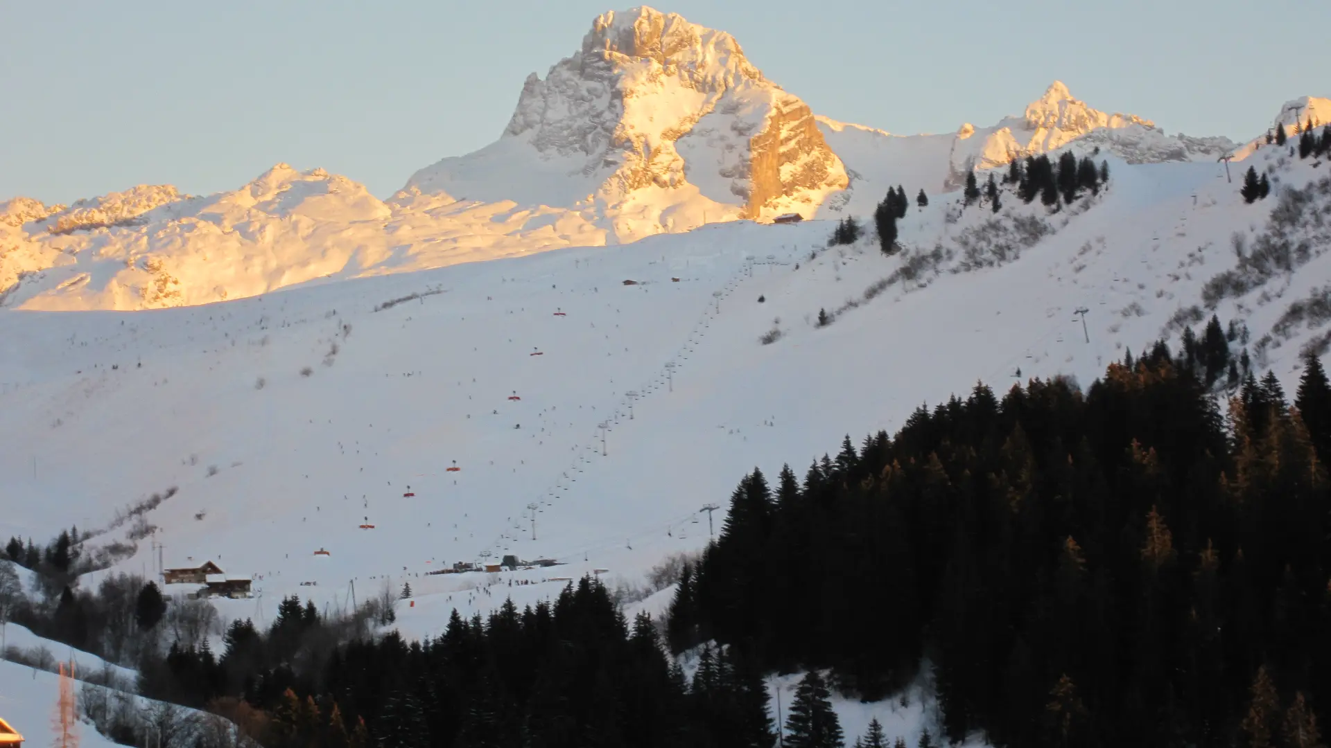 Vue hiver / Winter view - Chanteneige 1 - Le Grand-Bornand
