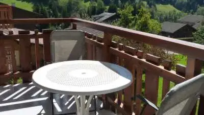 Balcon été/Balcony summer-Charvet-Le Grand-Bornand