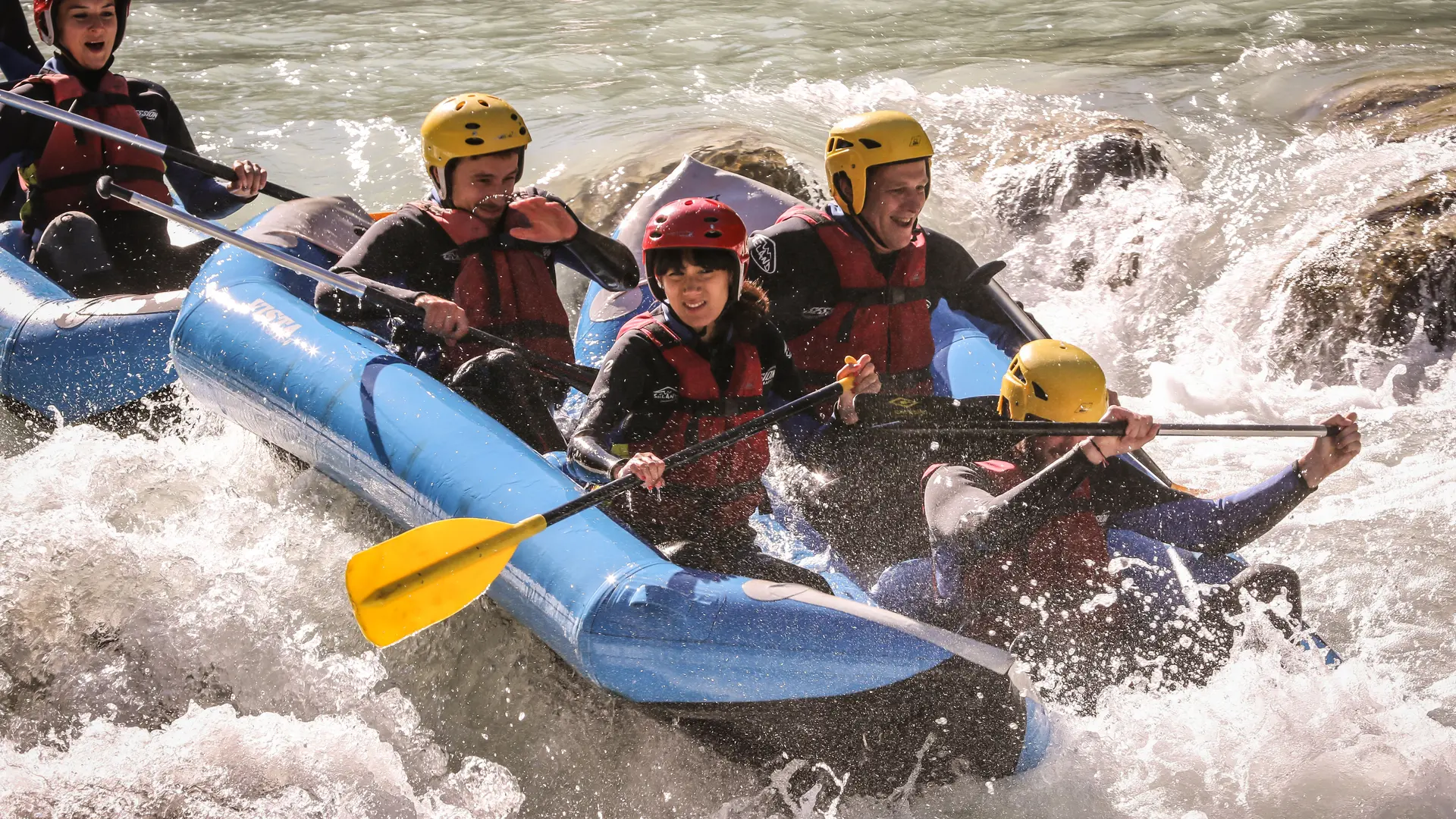 Navigation Aventures Passy - Adventures Payraud Session Raft - River Explorer Original ©