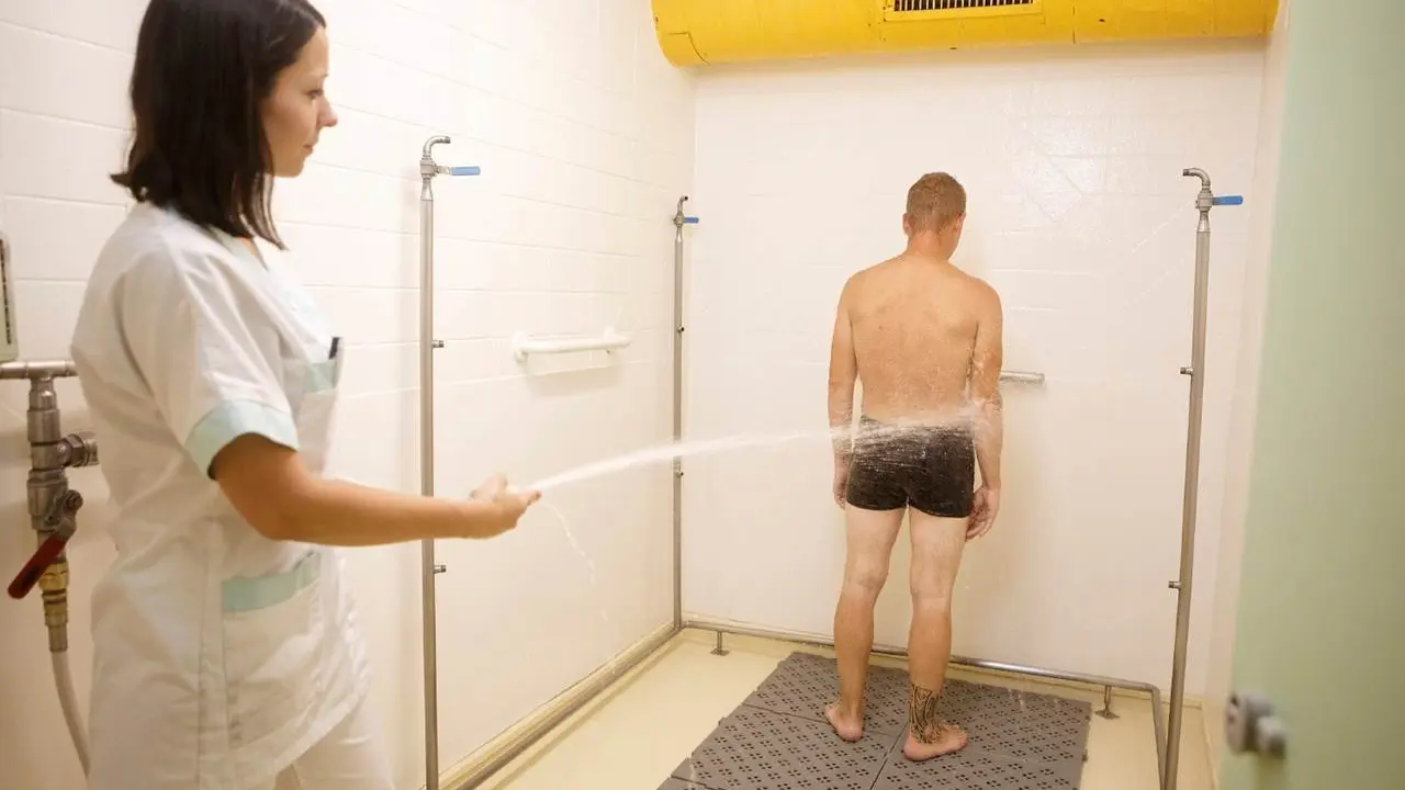 Douche à jets