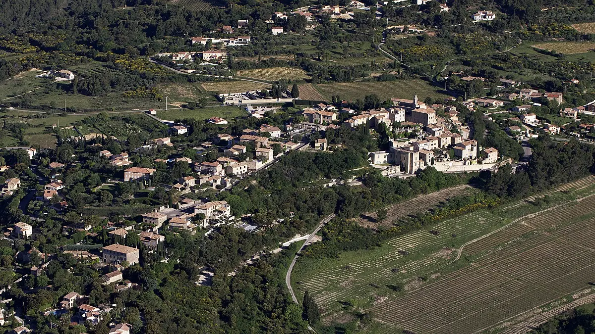 Vol en ULM dans les Dentelles de Montmirail