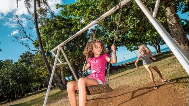 Sur place, de nombreux aménagements de loisirs pour les enfants