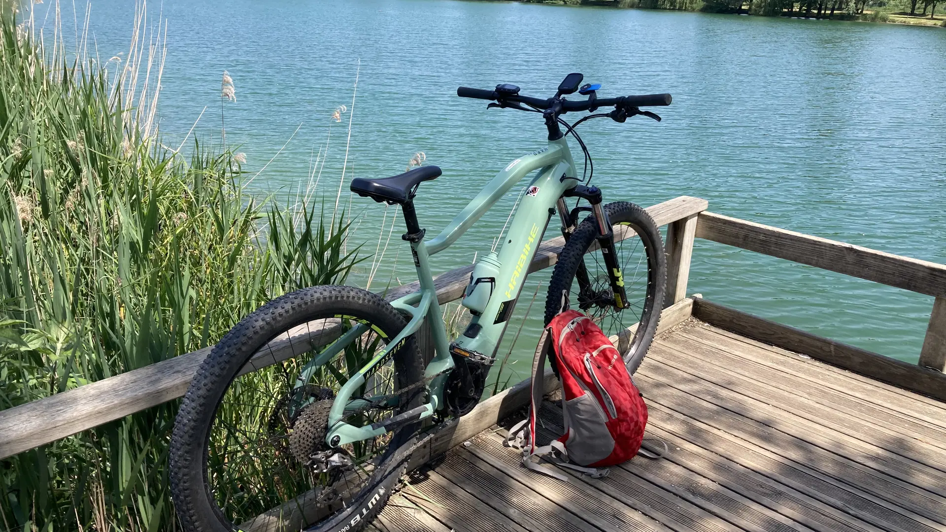Lac des vernets à Saint Barthélmy de Vals