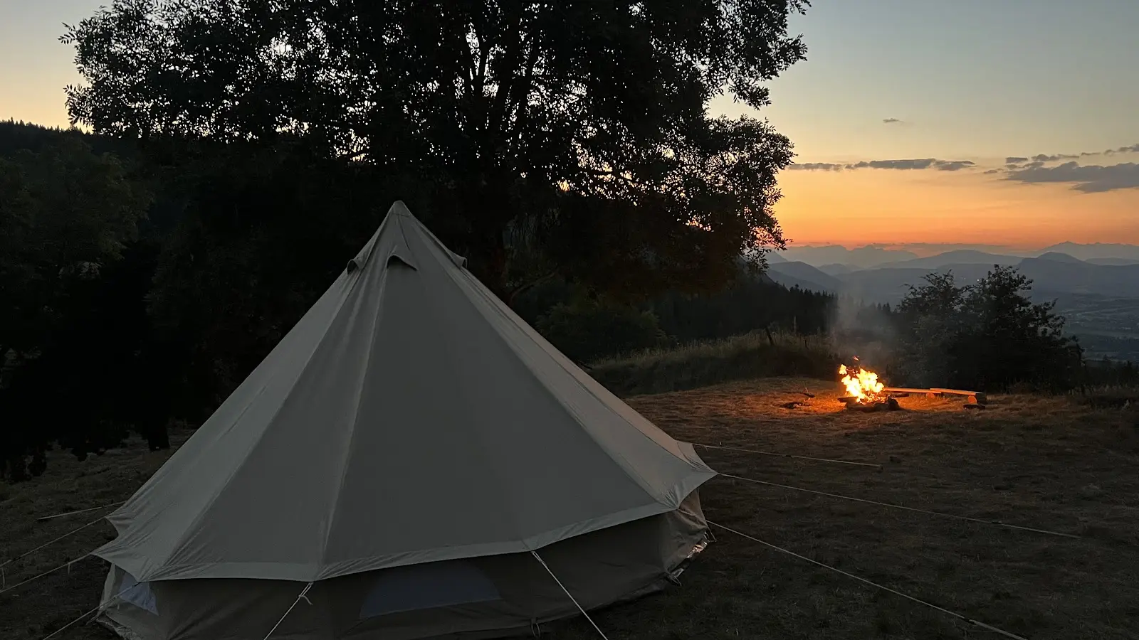 Bivouac avec Tis'Ânes