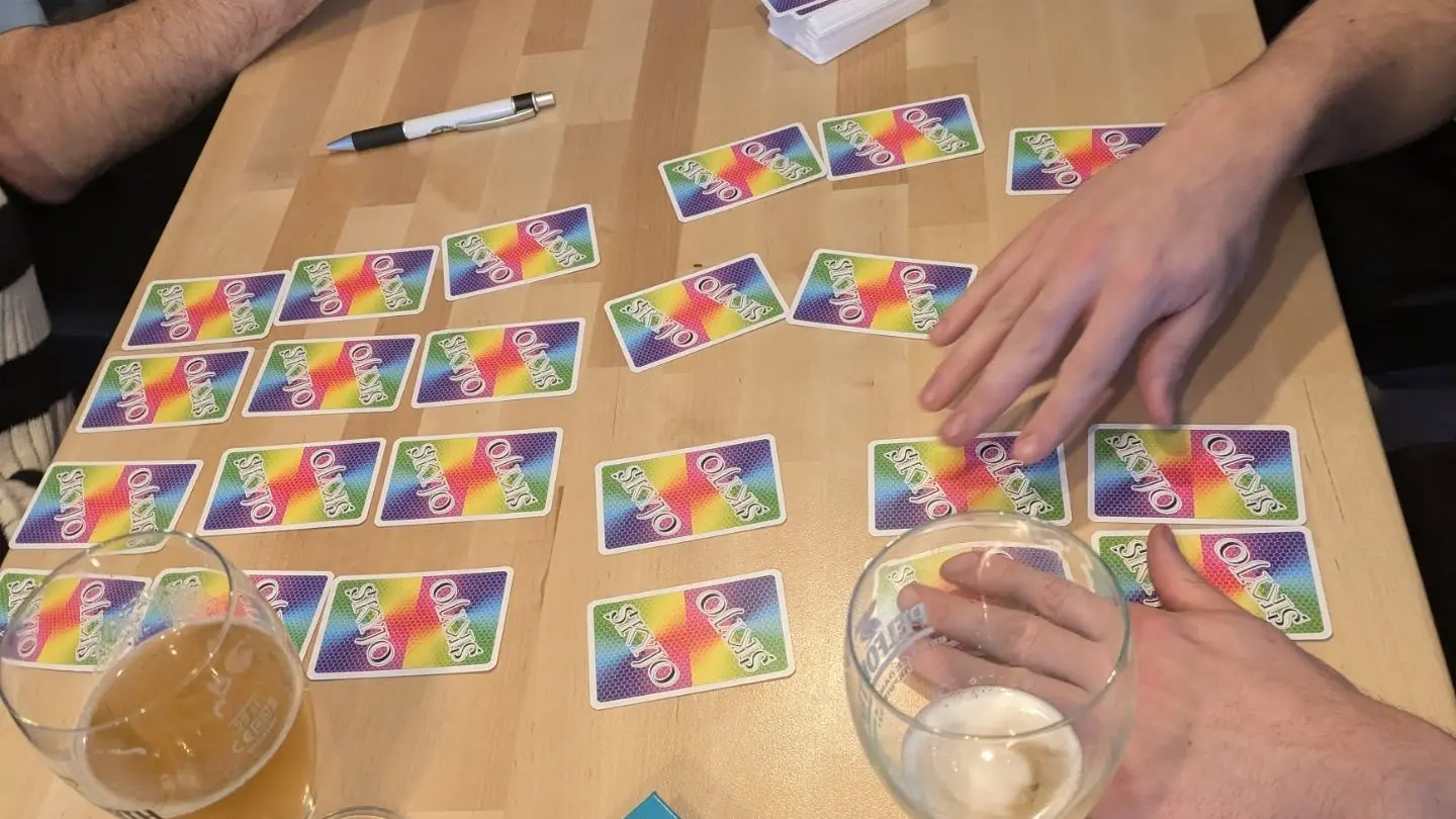 Jeux de société au Café Les Glaciers
