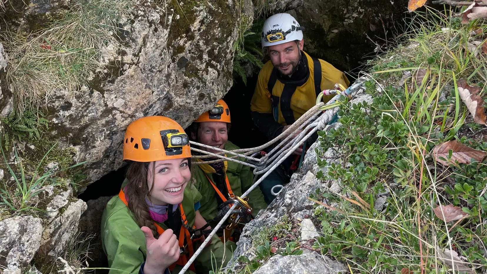 Grande course  - Spéléologie au chourum du Camarguier - Dévoluy avec Ecrins Spéléo Canyon