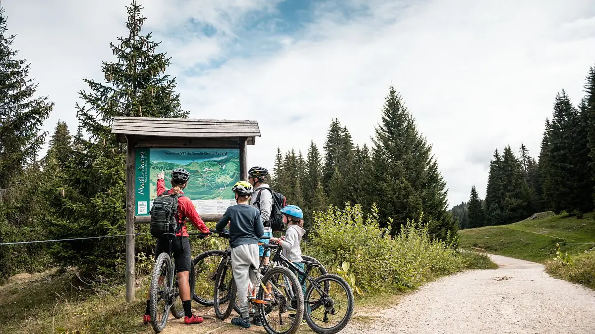Piste VTT FFC verte 1 - La Féclaz