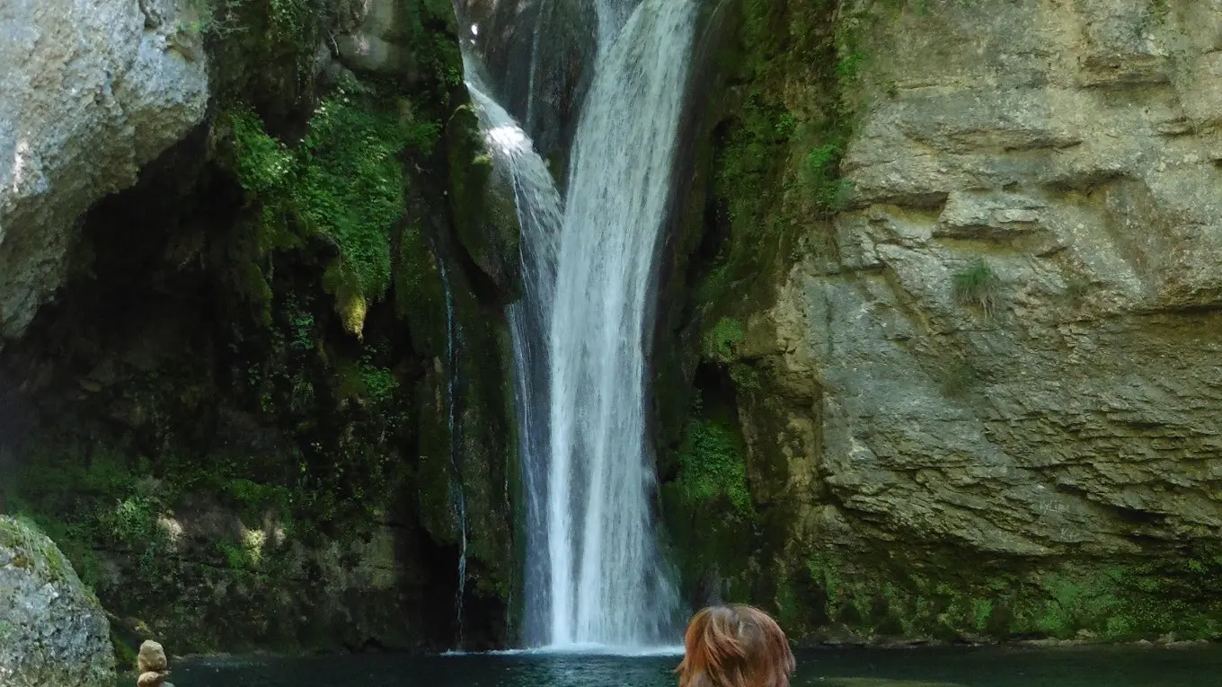cascade proche de la maison