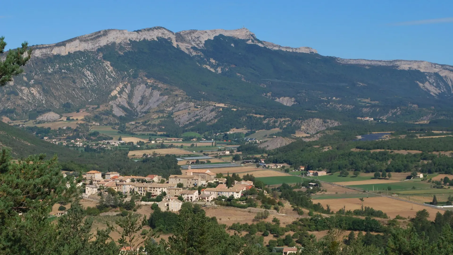 Panorama depuis Saléon