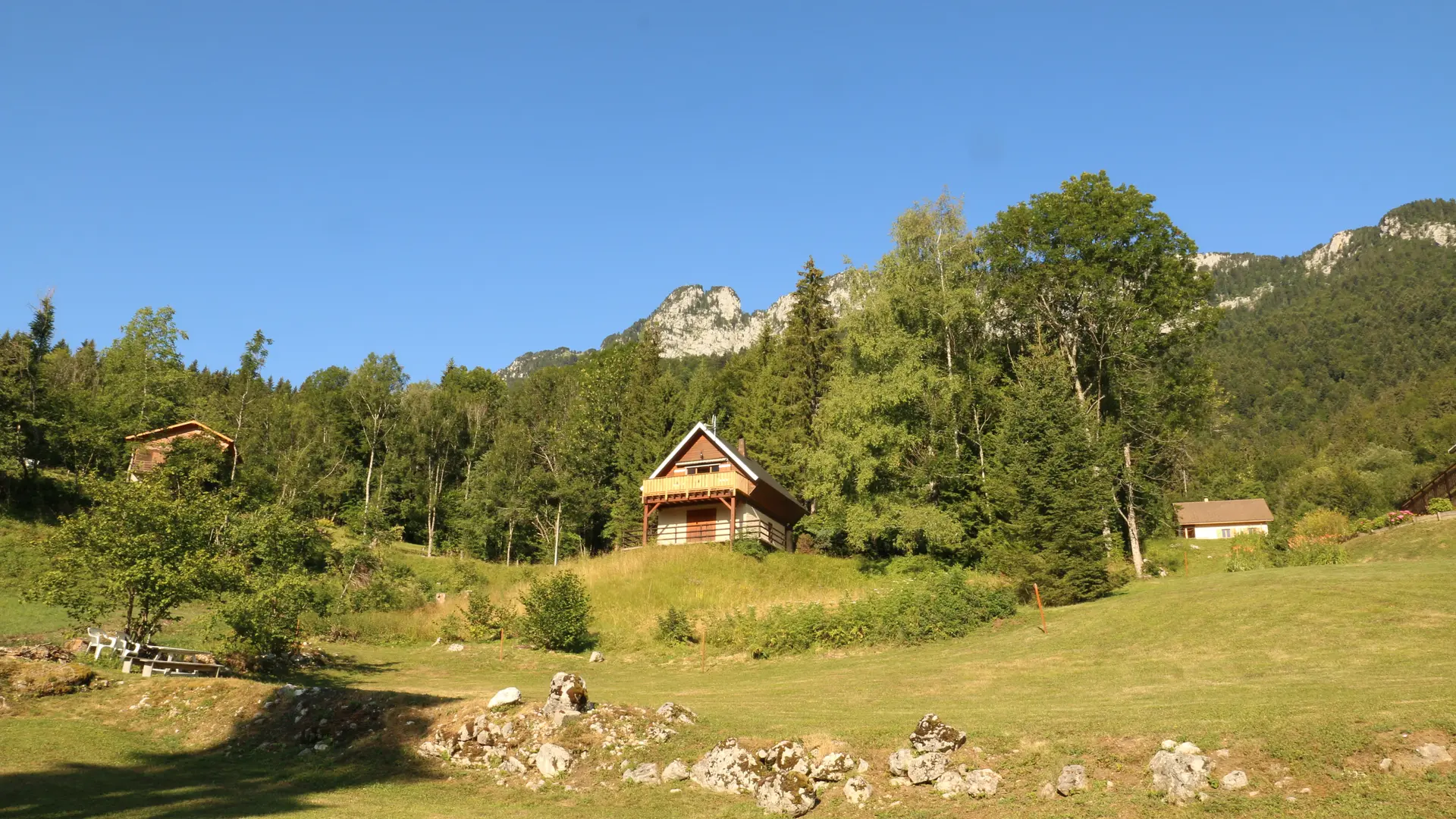 Le chalet et son environnement