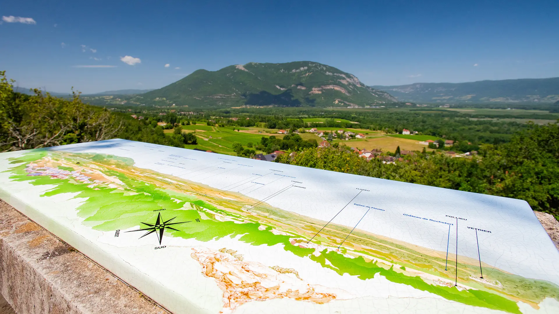 Circuit de randonnée pédestre : Lac et vignobles_Pollieu