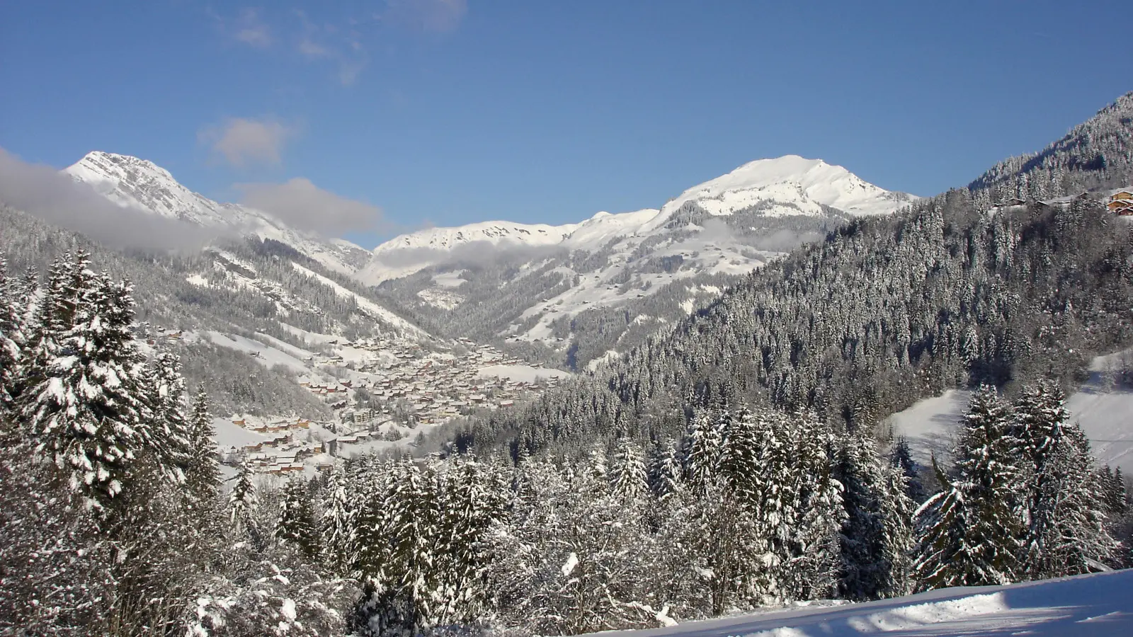 vue sur le mont lachat