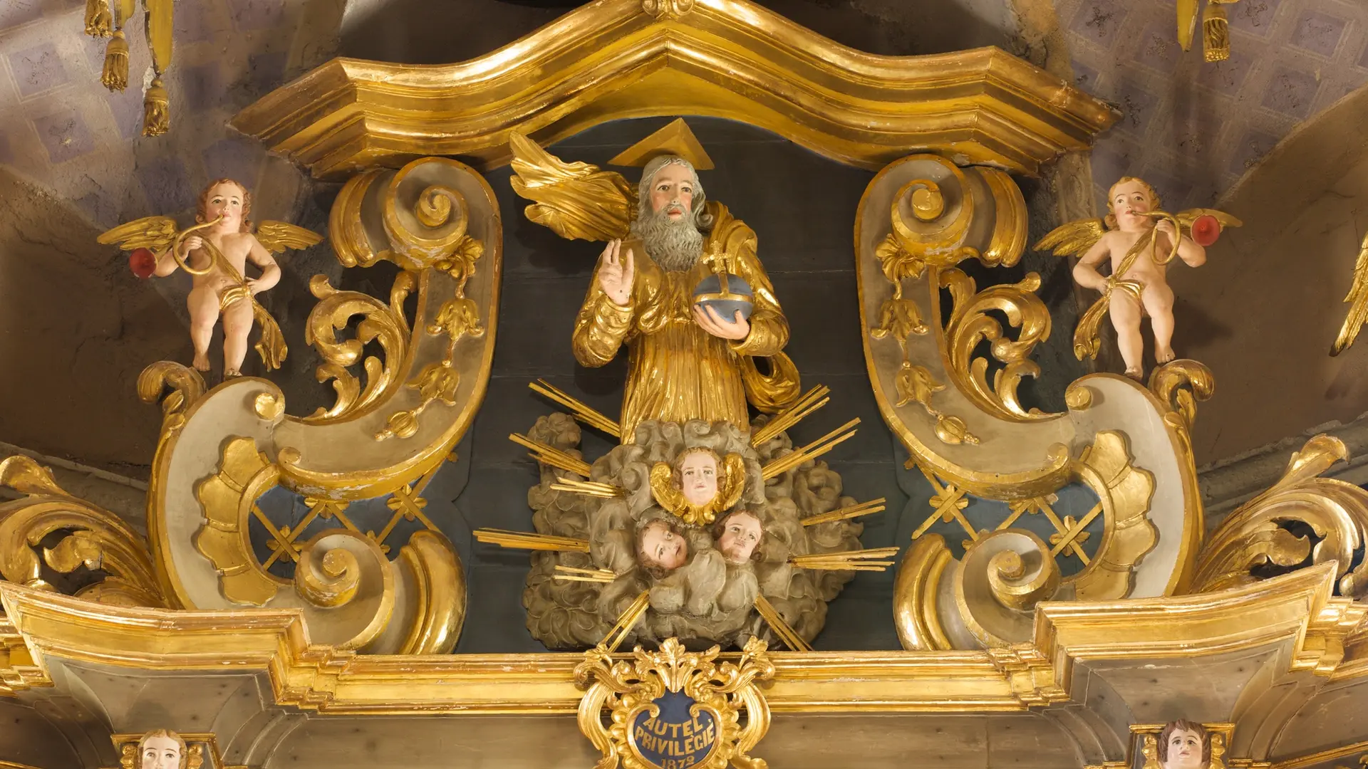 Retable de l'église d'Hauteluce