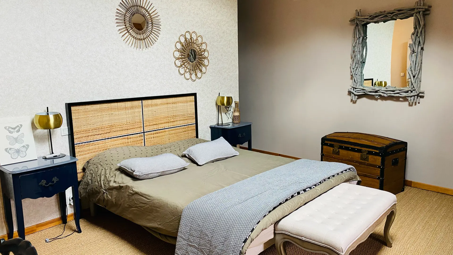 Chambre lit double 1