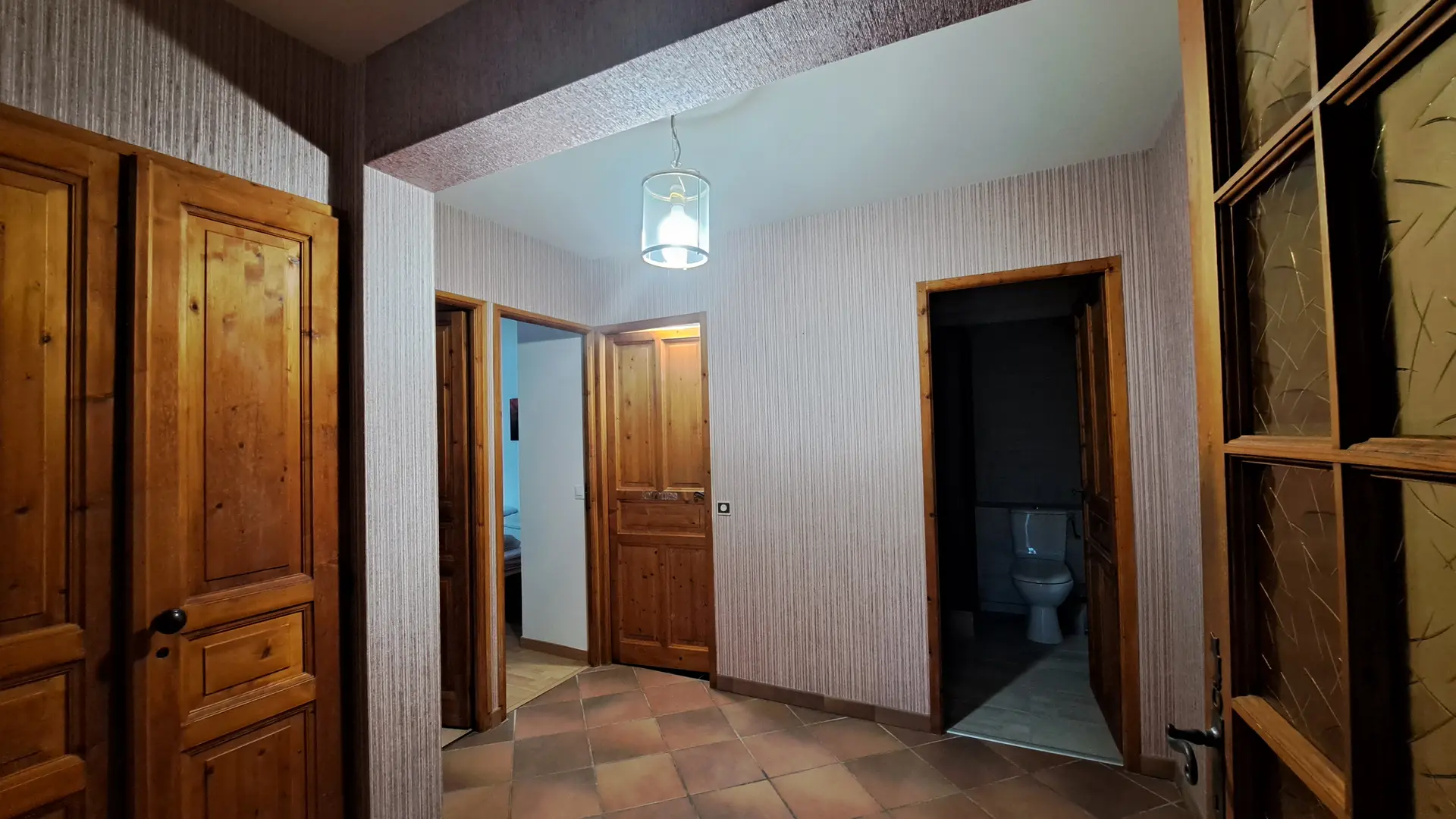 Accès chambres