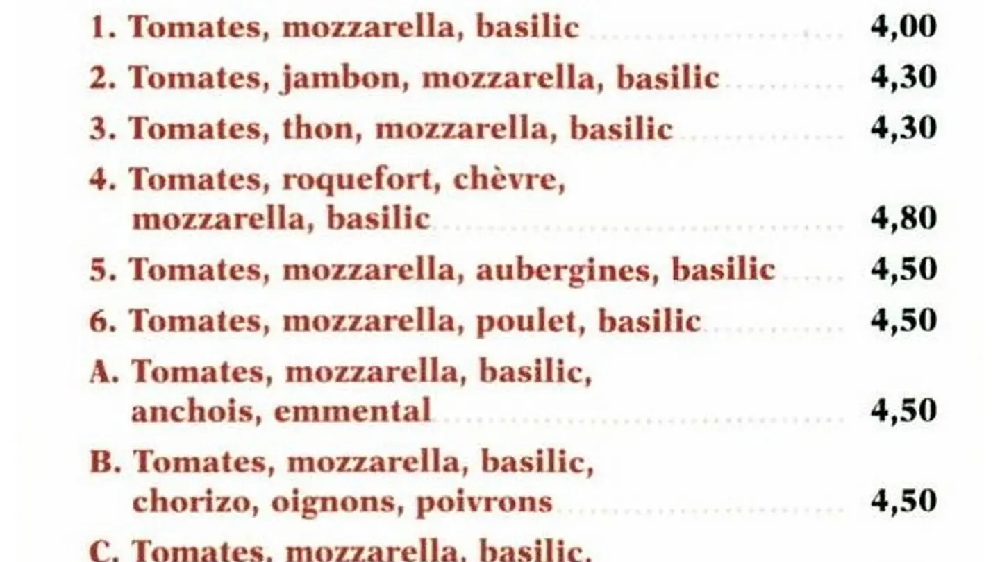 Pizzeria Pizza Glanum à Saint-Rémy-de-Provence