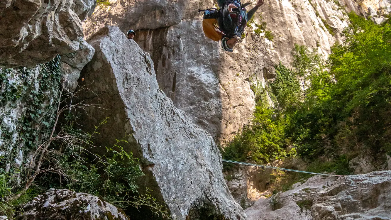Aqua randonnée dans les gorges du verdon