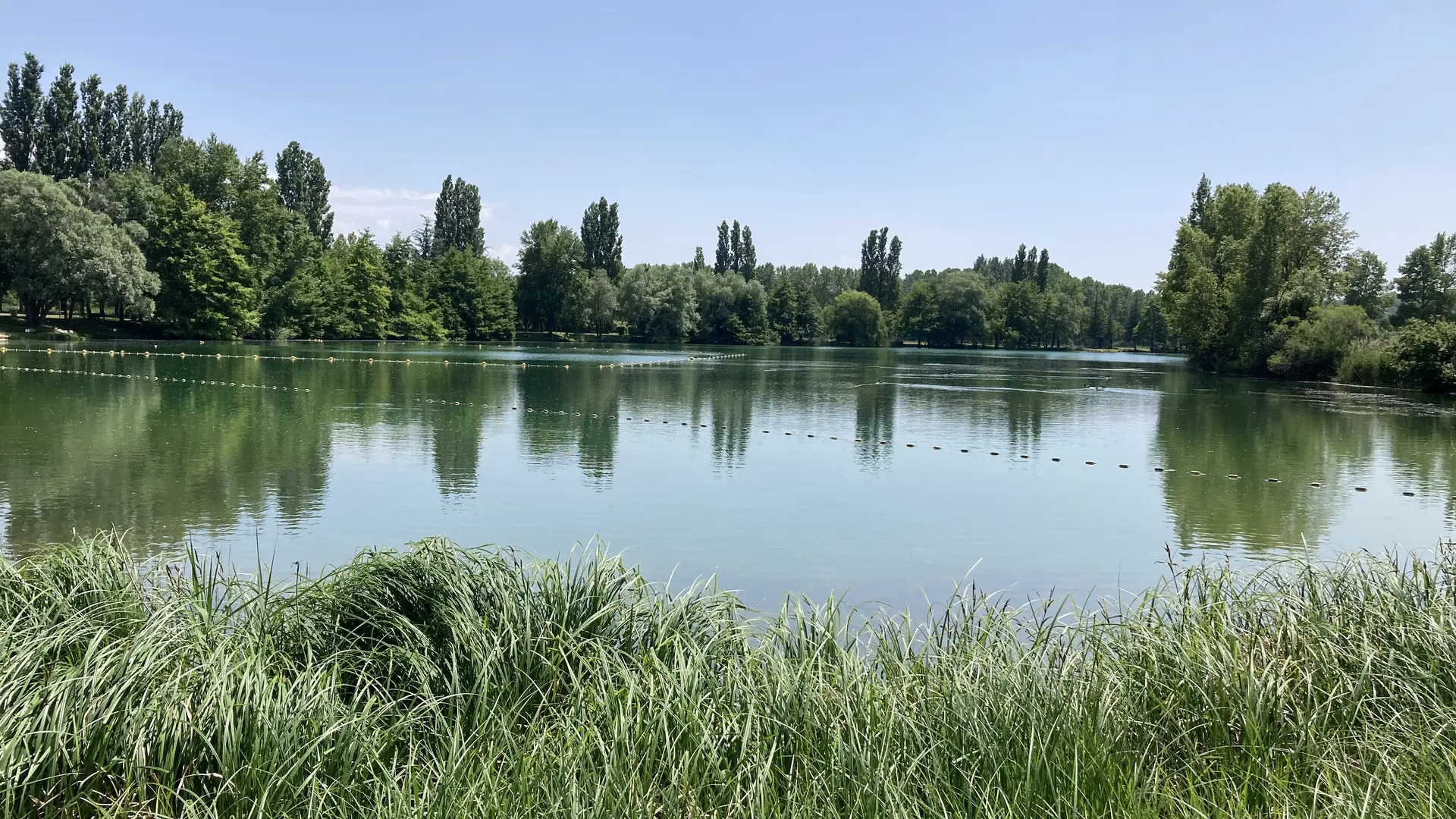 Lac des vernets à Saint Barthélmy de Vals