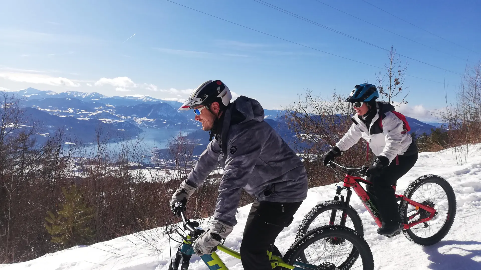 PELOU VTT Serre-Ponçon Neige